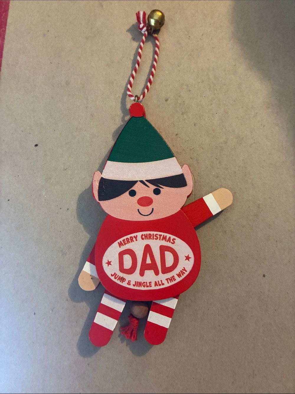 Wooden Christmas tree decoration